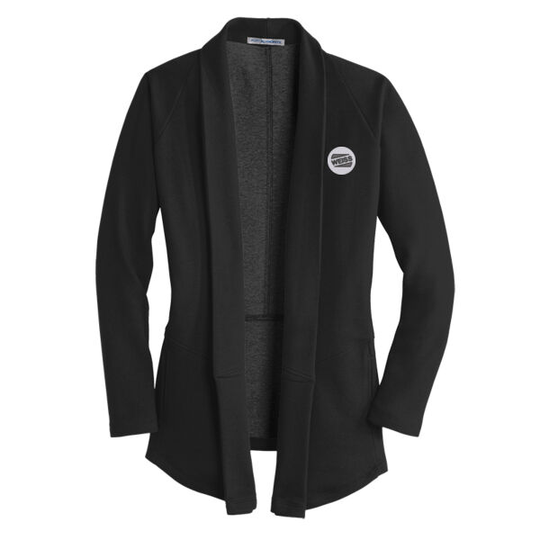 Embroidered WEISS North America, Inc. - Ladies Interlock Cardigan Thumbnail