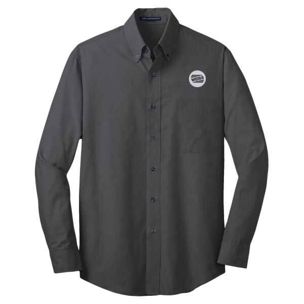 Embroidered WEISS North America, Inc. - Crosshatch Easy Care Shirt Thumbnail
