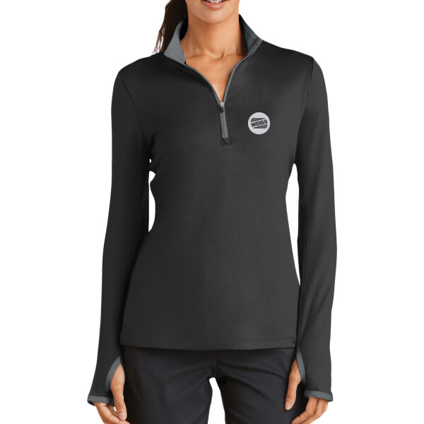 Embroidered WEISS North America, Inc. - Ladies Dri FIT Stretch 1/2 Zip Cover Up Thumbnail