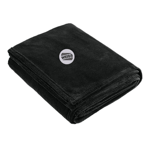 Embroidered WEISS North America, Inc. - Oversized Ultra Plush Blanket Thumbnail