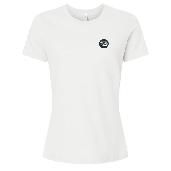 Printed WEISS North America, Inc. - Women’s Relaxed Fit Heather CVC Tee Thumbnail