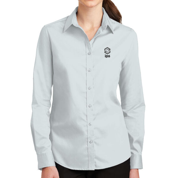 IPS Embroidered - Wrinkle Resistant Button Down Thumbnail