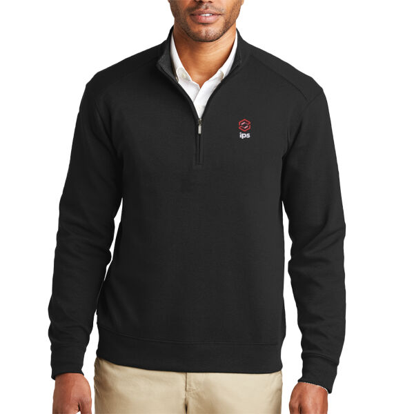 Embroidered IPS - Interlock 1/4 Zip Thumbnail