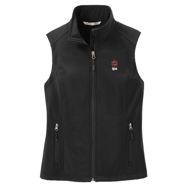 Embroidered IPS - Ladies Core Soft Shell Vest Thumbnail
