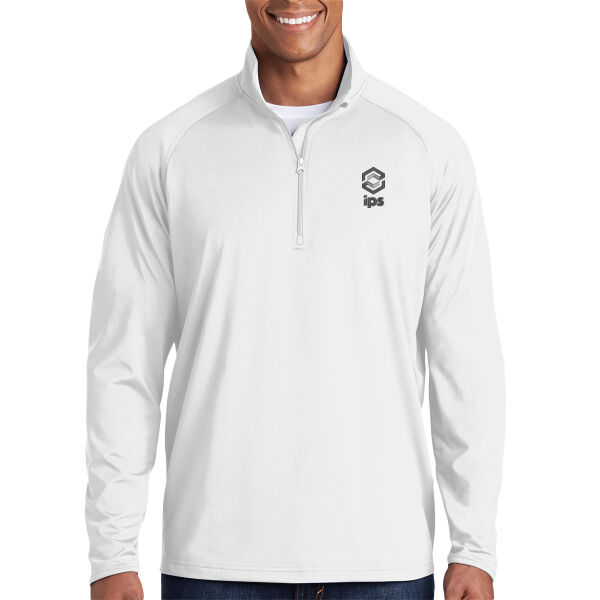 IPS Embroidered - Sport Wick ® Stretch 1/4 Zip Pullover Thumbnail