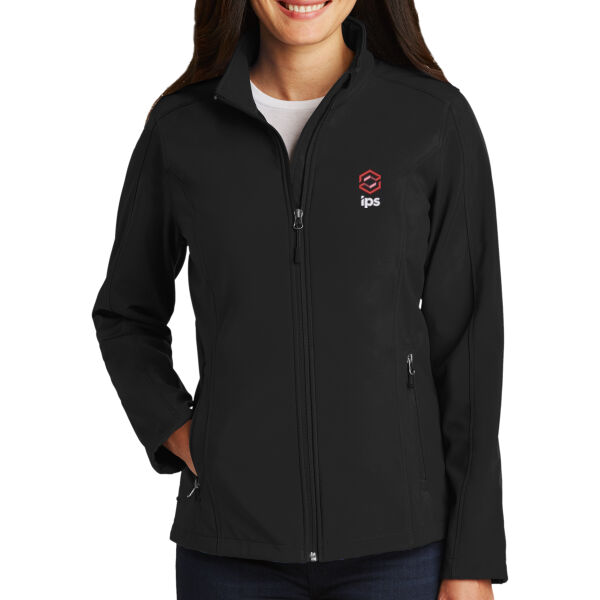 Embroidered IPS - Ladies Core Soft Shell Jacket Thumbnail