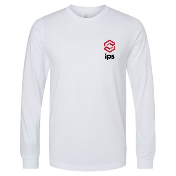 Printed IPS - Unisex Heather CVC Long Sleeve Tee Thumbnail