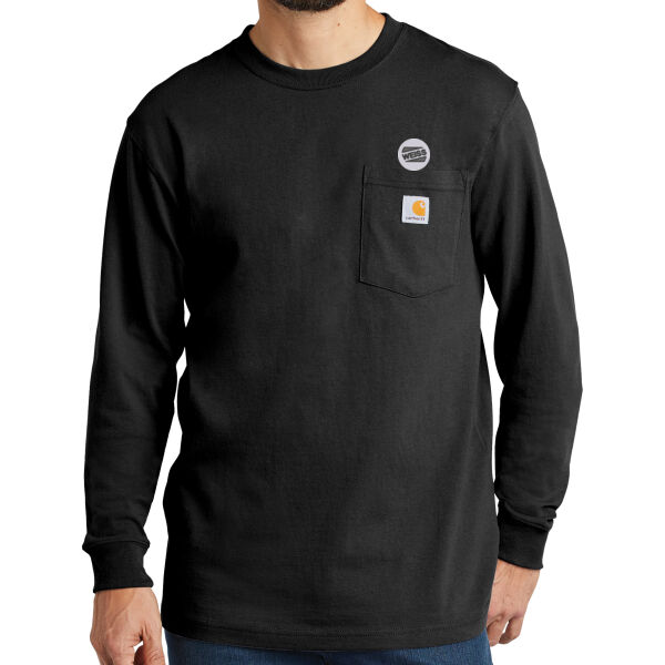 Embroidered WEISS North America, Inc. - Workwear Pocket Long Sleeve T Shirt Thumbnail