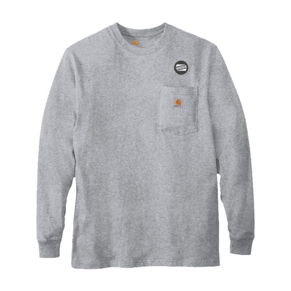 Embroidered Weiss North America Inc. - Workwear Pocket Long Sleeve T Shirt Thumbnail