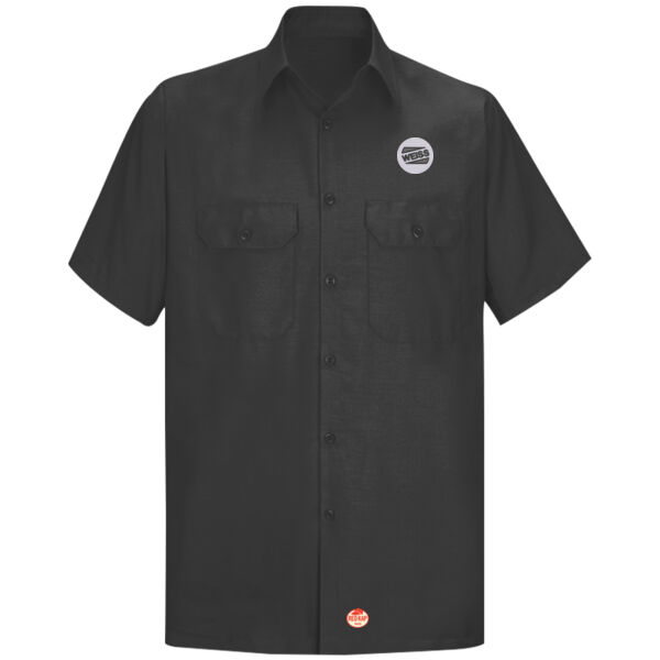 Embroidered WEISS North America Inc. - Short Sleeve Solid Ripstop Shirt Thumbnail